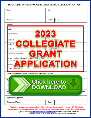 Collegiate Grant Application